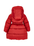 Giubbino per neonata Monnalisa Kids rosso con decorazione a fiori 37H102 8026NB 0043 MONNALISA KIDS 