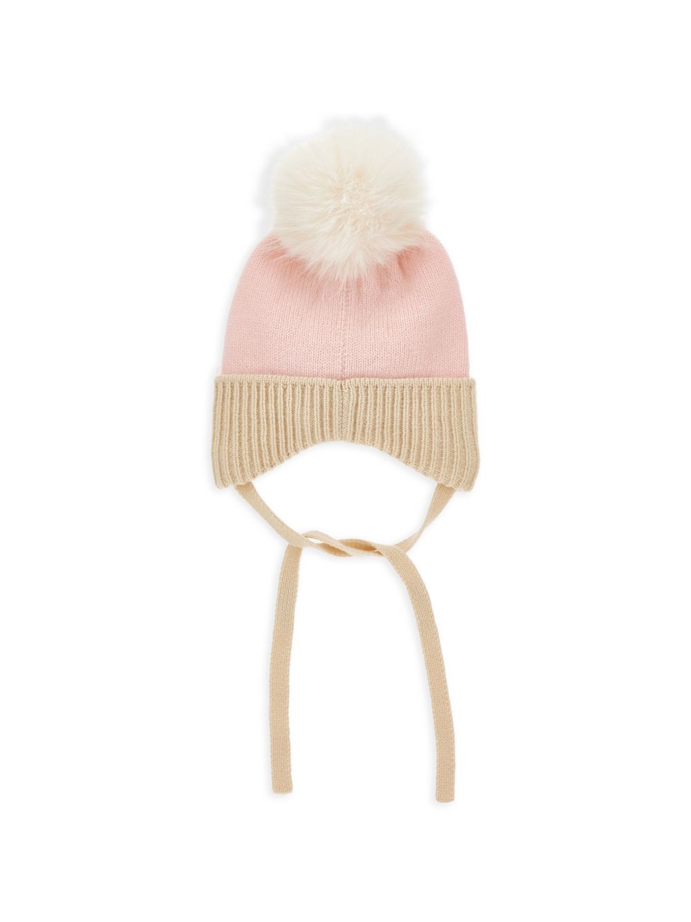 Cappello per neonata Monnalisa Kids rosa con pompom 39H001 8064 9102 MONNALISA KIDS 