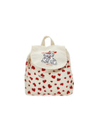 Zaino per bambina Monnalisa Kids x Disney beige con stampa cuori all-over 39H008 8721 0143 MONNALISA KIDS 