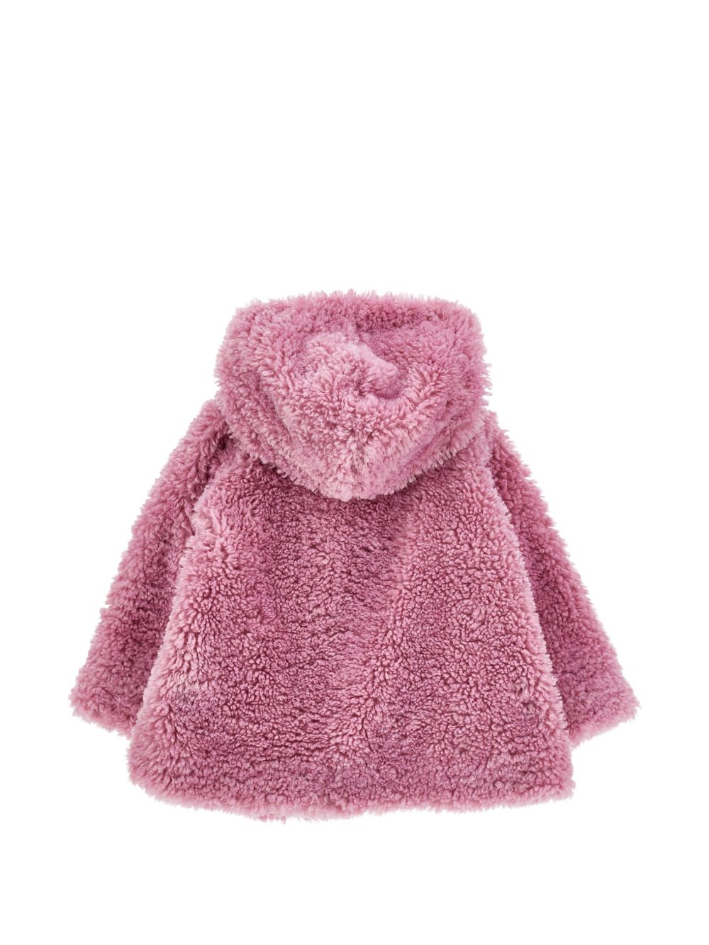 Cappotto per neonata Monnalisa Kids rosa con cappuccio 39H105 8013 0063 MONNALISA KIDS 