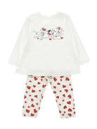 Set due pezzi per neonata Monnalisa Kids x Disney con stampa grafica 39H504 8002 0001 MONNALISA KIDS 