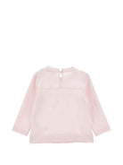 T-shirt per neonata Monnalisa Kids rosa con stampa fiocco sul davanti 39H600 8002 0091 MONNALISA KIDS 