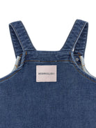 Abito per neonata Monnalisa Kids denim con ricamo a fiori 39H903 8042 0055 MONNALISA KIDS 
