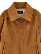 Giubbino per bambina Monnalisa Kids marrone con colletto alla francese 41H102 8404 0005 MONNALISA KIDS 