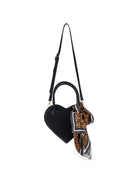Borsa a spalla per bambina Monnalisa Kids nera a forma di cuore 49H000 8729 0080 MONNALISA KIDS 