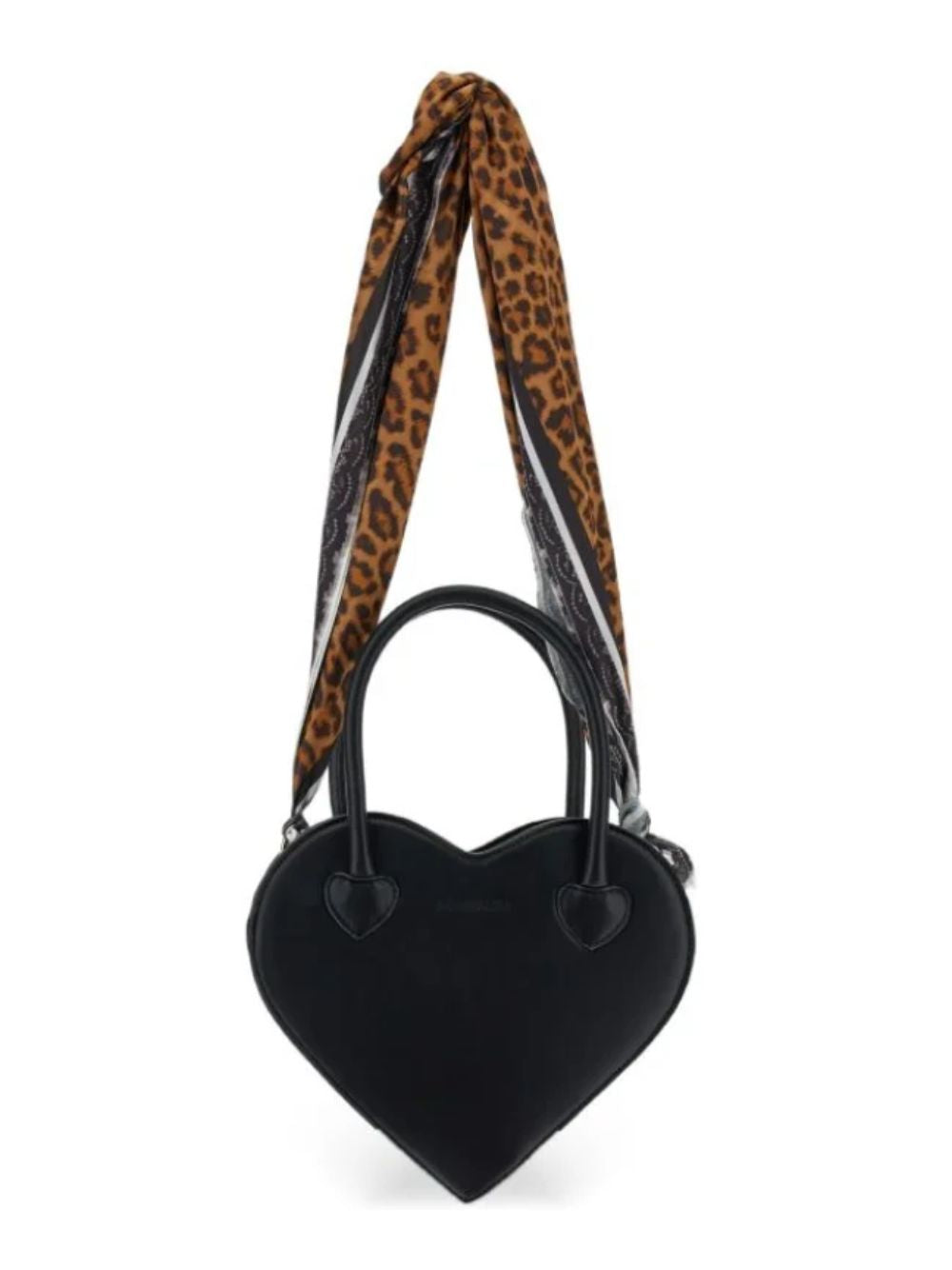 Borsa a spalla per bambina Monnalisa Kids nera a forma di cuore 49H000 8729 0080 MONNALISA KIDS 
