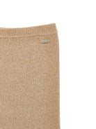 Gonna per bambina Monnalisa Kids beige con trama a coste 49H702 8061 0003 MONNALISA KIDS 
