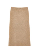 Gonna per bambina Monnalisa Kids beige con trama a coste 49H702 8061 0003 MONNALISA KIDS 