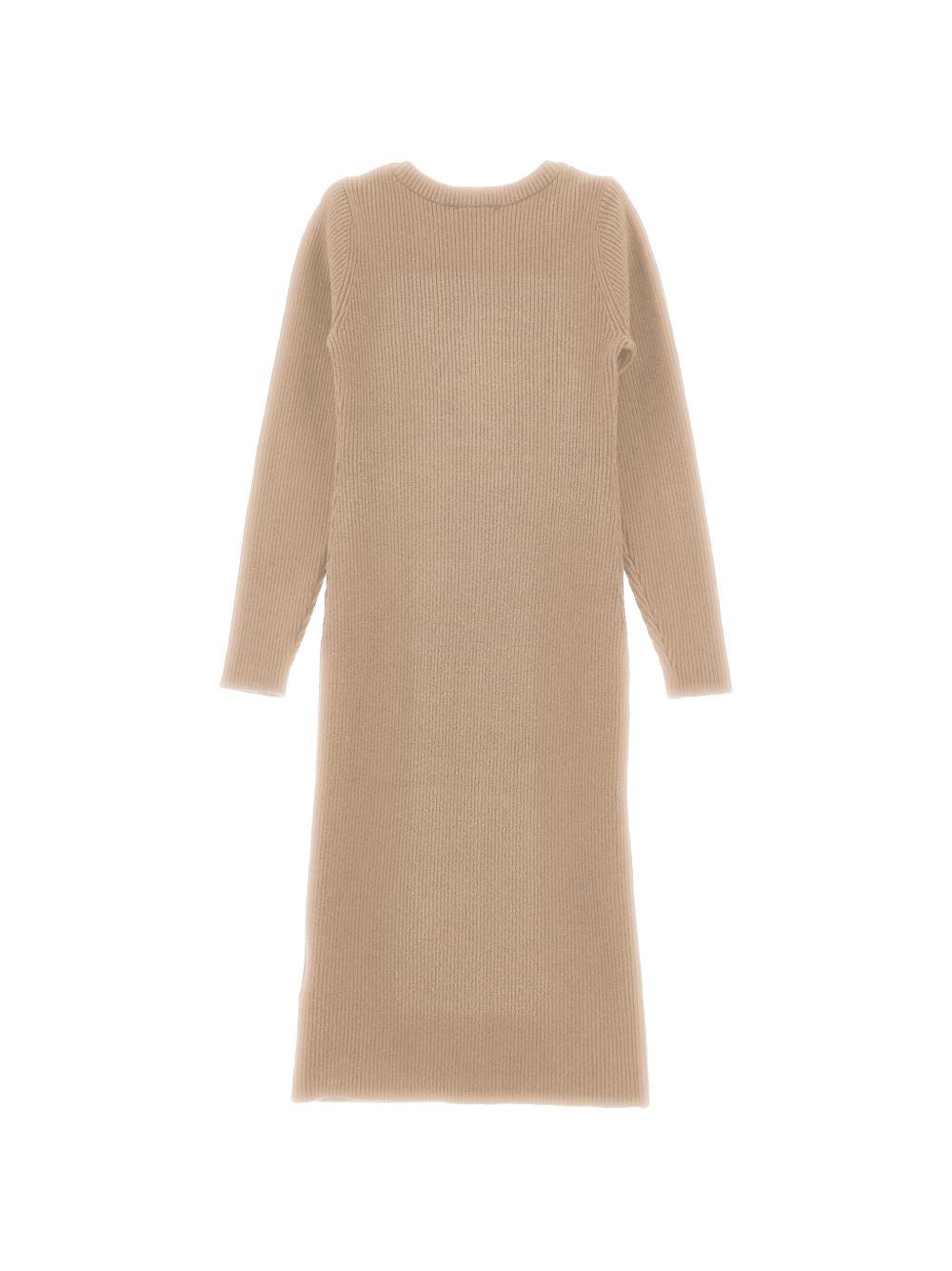 Abito per bambina Monnalisa Kids beige con trama a coste 49H901 8061 0003 MONNALISA KIDS 