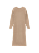 Abito per bambina Monnalisa Kids beige con trama a coste 49H901 8061 0003 MONNALISA KIDS 