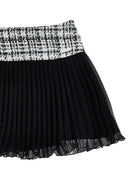 Minigonna per bambina Monnalisa Kids nera plissettata 71H703 8312 9950 MONNALISA KIDS 