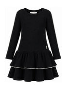 Abito per bambina Monnalisa Kids nero con decorazione 71H908 8214 0050 MONNALISA KIDS 