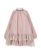 Abito per bambina Monnalisa Kids rosa con motivo a pois 71H909 8138 9132 MONNALISA KIDS 