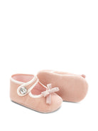 Ballerine per neonata Monnalisa Kids rosa con fiocco 73H001 8803 0092 MONNALISA KIDS 