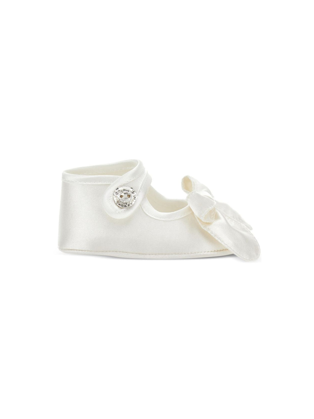 Scarpine primi passi per neonata Monnalisa Kids bianche con fiocchi sul davanti 73H002 8130 0001 MONNALISA KIDS 