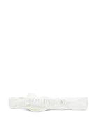 Fascia per neonata Monnalisa Kids bianca con applicazione fiore 73H004 8803 0001 MONNALISA KIDS 