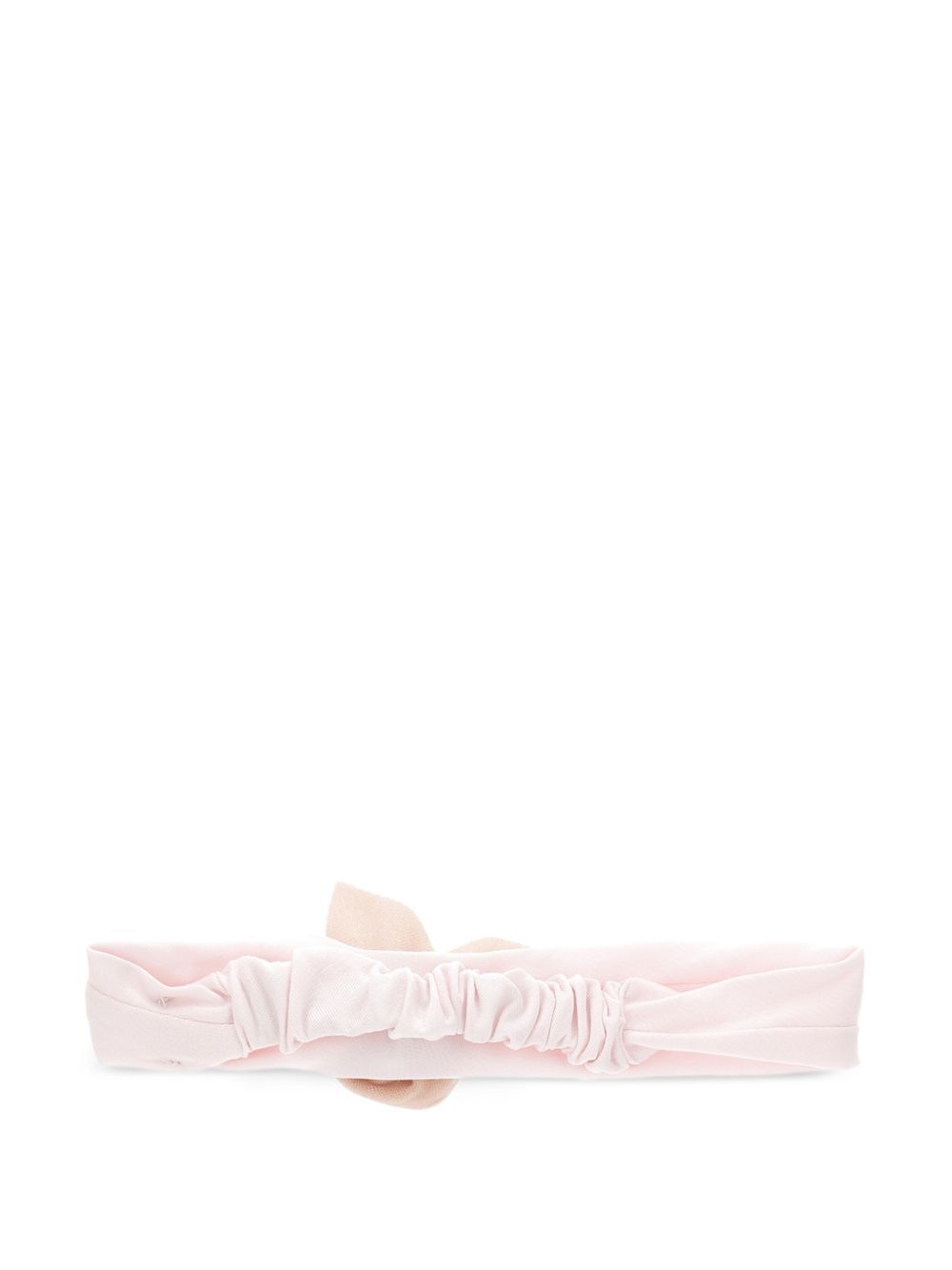 Fascia per neonata Monnalisa Kids rosa con applicazione fiore 73H004 8803 0092 MONNALISA KIDS 