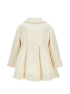 Cappotto per neonata Monnalisa Kids beige con trama bouclé 73H100 8317 0002 MONNALISA KIDS 