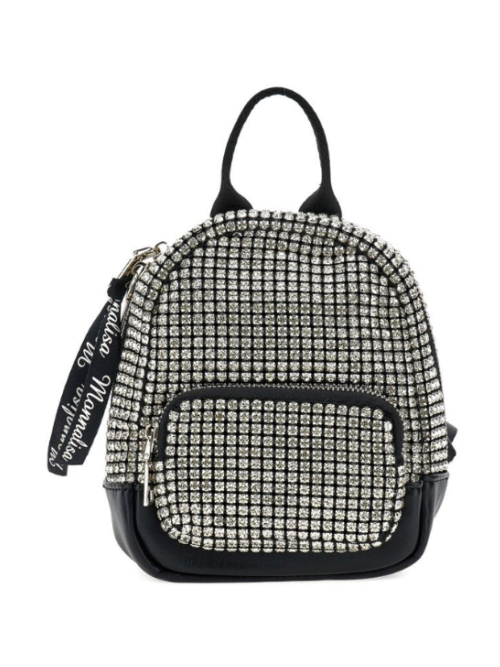 Zaino per bambina Monnalisa Kids nero con dettagli con strass 79H002 8069 0050 MONNALISA KIDS 