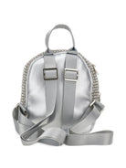 Zaino per bambina Monnalisa Kids argento con decorazione con strass 79H002 8069 0075 MONNALISA KIDS 