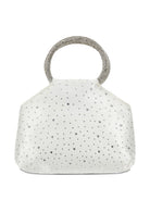 Borsa per bambina Monnalisa Kids bianca con decorazione con cristalli 79H004 8089 0001 MONNALISA KIDS 