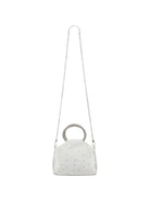 Borsa per bambina Monnalisa Kids bianca con decorazione con cristalli 79H004 8089 0001 MONNALISA KIDS 