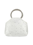 Borsa per bambina Monnalisa Kids bianca con decorazione con cristalli 79H004 8089 0001 MONNALISA KIDS 