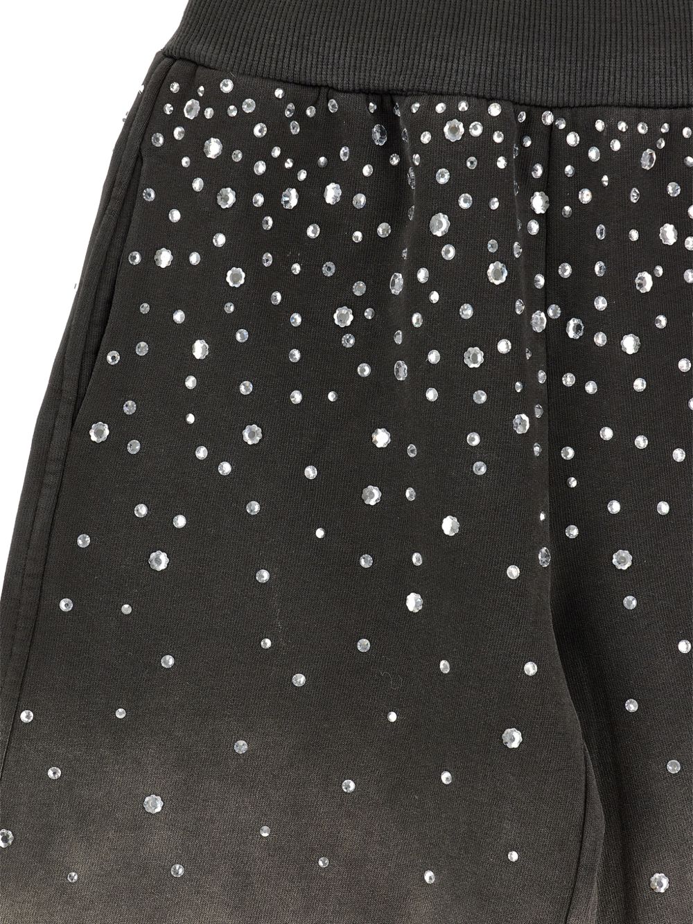 Pantaloni per bambina Monnalisa Kids grigi con effetto sfumato 79H404 8702 0030 MONNALISA KIDS 