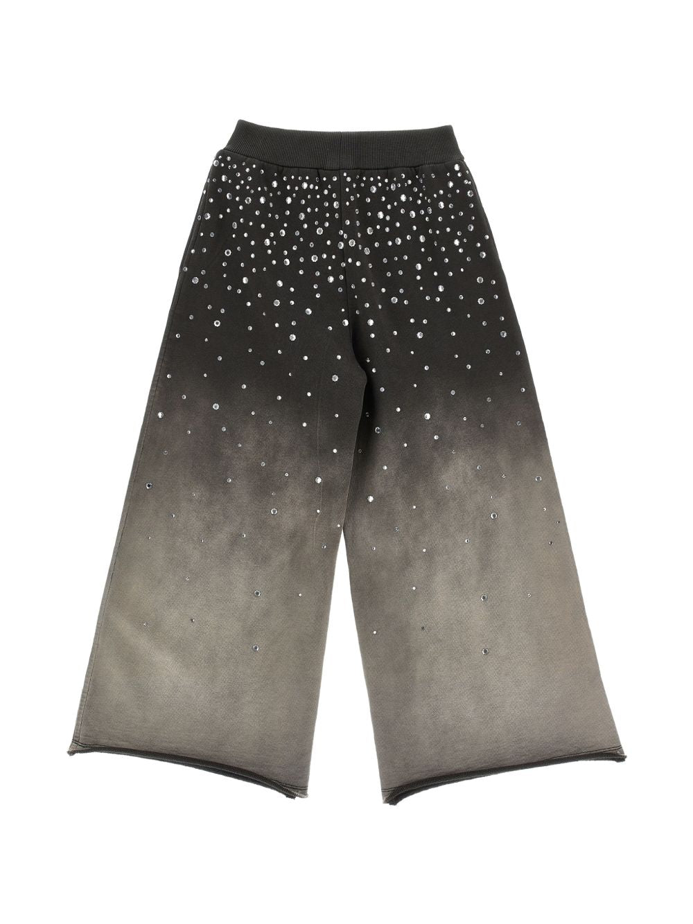 Pantaloni per bambina Monnalisa Kids grigi con effetto sfumato 79H404 8702 0030 MONNALISA KIDS 