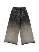Pantaloni per bambina Monnalisa Kids grigi con effetto sfumato 79H404 8702 0030 MONNALISA KIDS 
