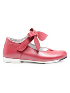 Ballerine per bambina Monnalisa Kids rosse con applicazione fiocco sul davanti 83H000 8777 0043 MONNALISA KIDS 