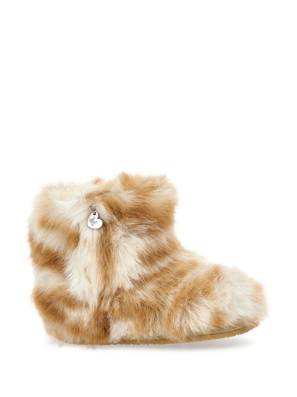 Stivali per bambina Monnalisa Kids beige con stampa grafica animalier 83H002 8035 0080 MONNALISA KIDS 