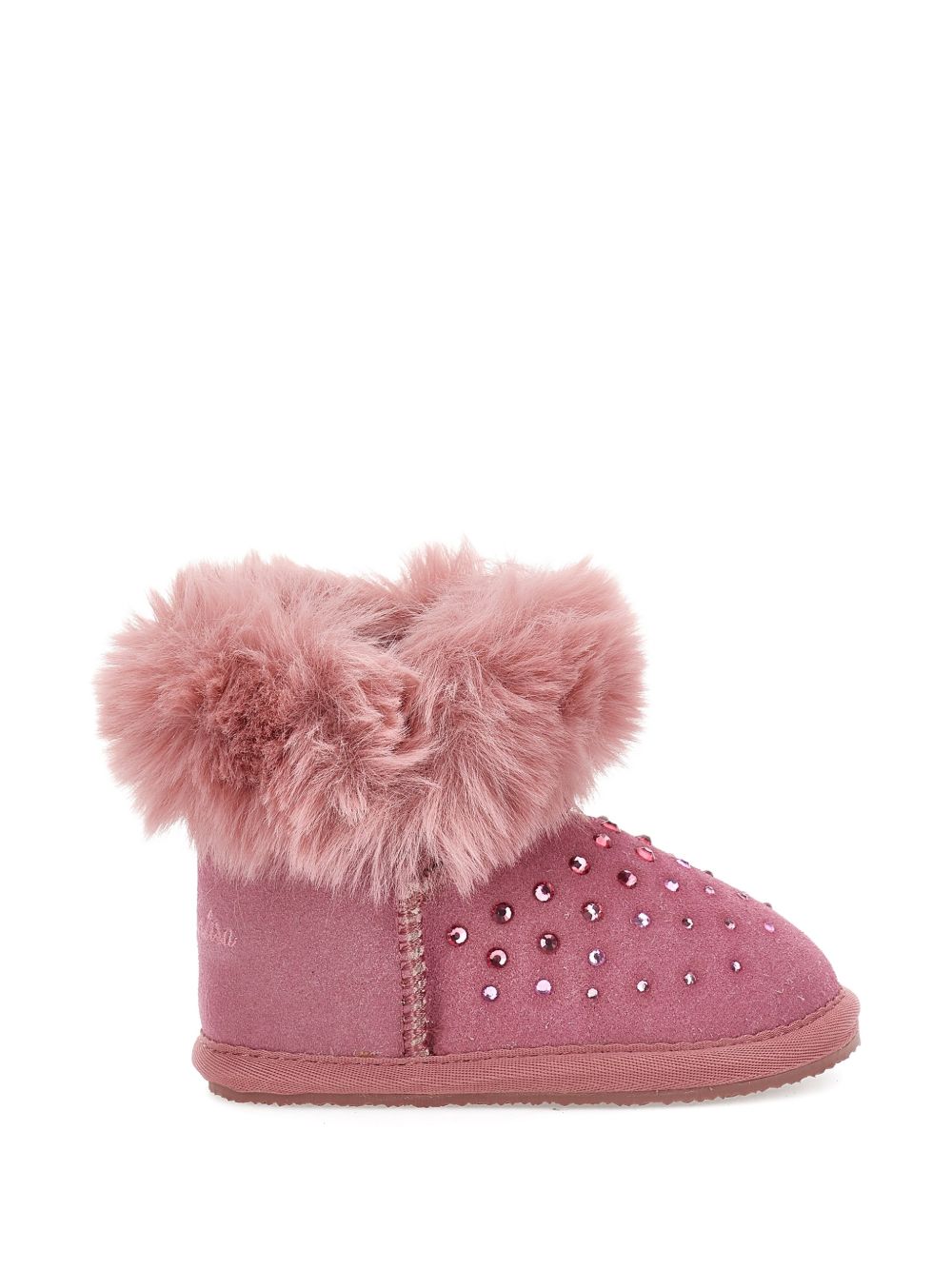 Stivali per bambina Monnalisa Kids rosa con strass 83H003 8775 0063 MONNALISA KIDS 