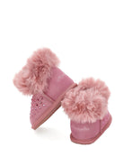 Stivali per bambina Monnalisa Kids rosa con strass 83H003 8775 0063 MONNALISA KIDS 