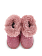 Stivali per bambina Monnalisa Kids rosa con strass 83H003 8775 0063 MONNALISA KIDS 