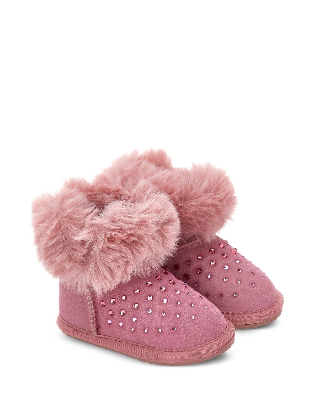 Stivali per bambina Monnalisa Kids rosa con strass 83H003 8775 0063 MONNALISA KIDS 