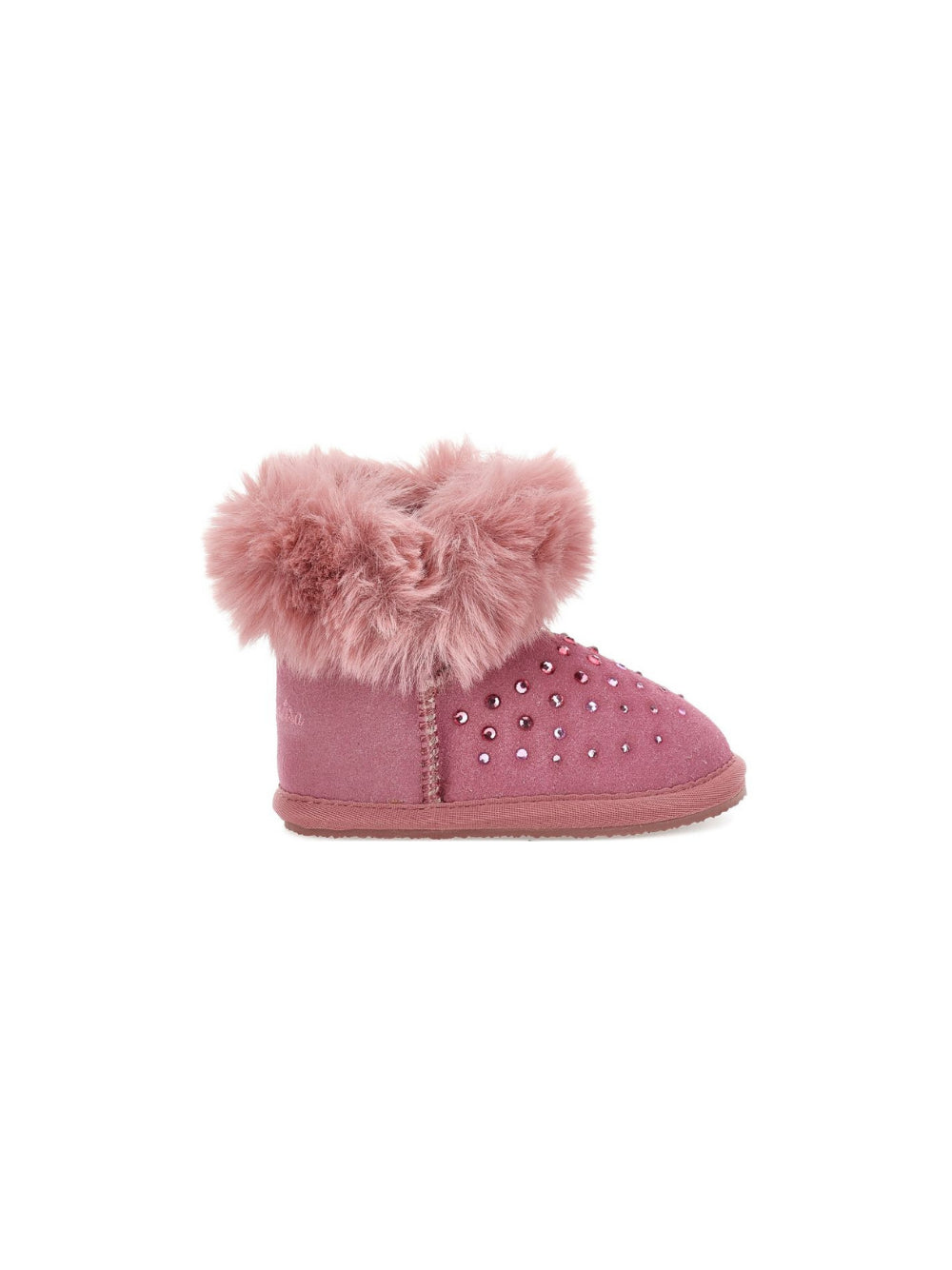 Stivali per bambina Monnalisa Kids rosa con strass 83H003 8775 0063 MONNALISA KIDS 