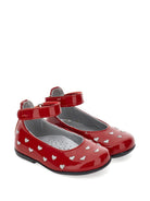Ballerine per bambina Monnalisa Kids rosse con motivo a cuori 83H005 8784 0043 MONNALISA KIDS 