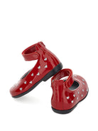 Ballerine per bambina Monnalisa Kids rosse con motivo a cuori 83H005 8784 0043 MONNALISA KIDS 