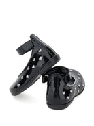 Ballerine per bambina Monnalisa Kids nere con motivo a cuori 83H005 8784 0050 MONNALISA KIDS 