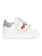 Sneakers per bambina Monnalisa Kids bianche con dettaglio glitter 83H008 8771 0143 MONNALISA KIDS 