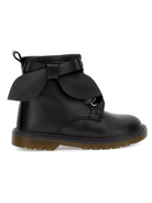 Stivali per bambina Monnalisa Kids neri con dettaglio fiocco sui lati 83H009 8777 0050 MONNALISA KIDS 