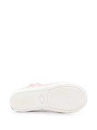 Ballerine per bambina Monnalisa Kids rosa con placca con logo 83H010 8788 094F MONNALISA KIDS 