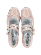 Ballerine per bambina Monnalisa Kids rosa con tacco largo con glitter 87H000 8770 0091 MONNALISA KIDS 