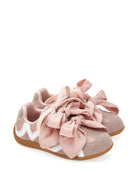 Sneakers per bambina Monnalisa Kids rosa con dettagli fiocchi 8CH000 8774 094F MONNALISA KIDS 