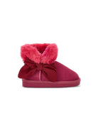 Stivali per bambina Monnalisa Kids rossi con fiocco 8CH005 8776 0069 MONNALISA KIDS 