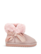 Stivali per bambina Monnalisa Kids rosa con fiocco 8CH005 8776 094F MONNALISA KIDS 