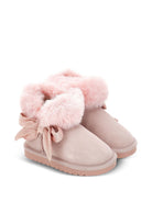 Stivali per bambina Monnalisa Kids rosa con fiocco 8CH005 8776 094F MONNALISA KIDS 
