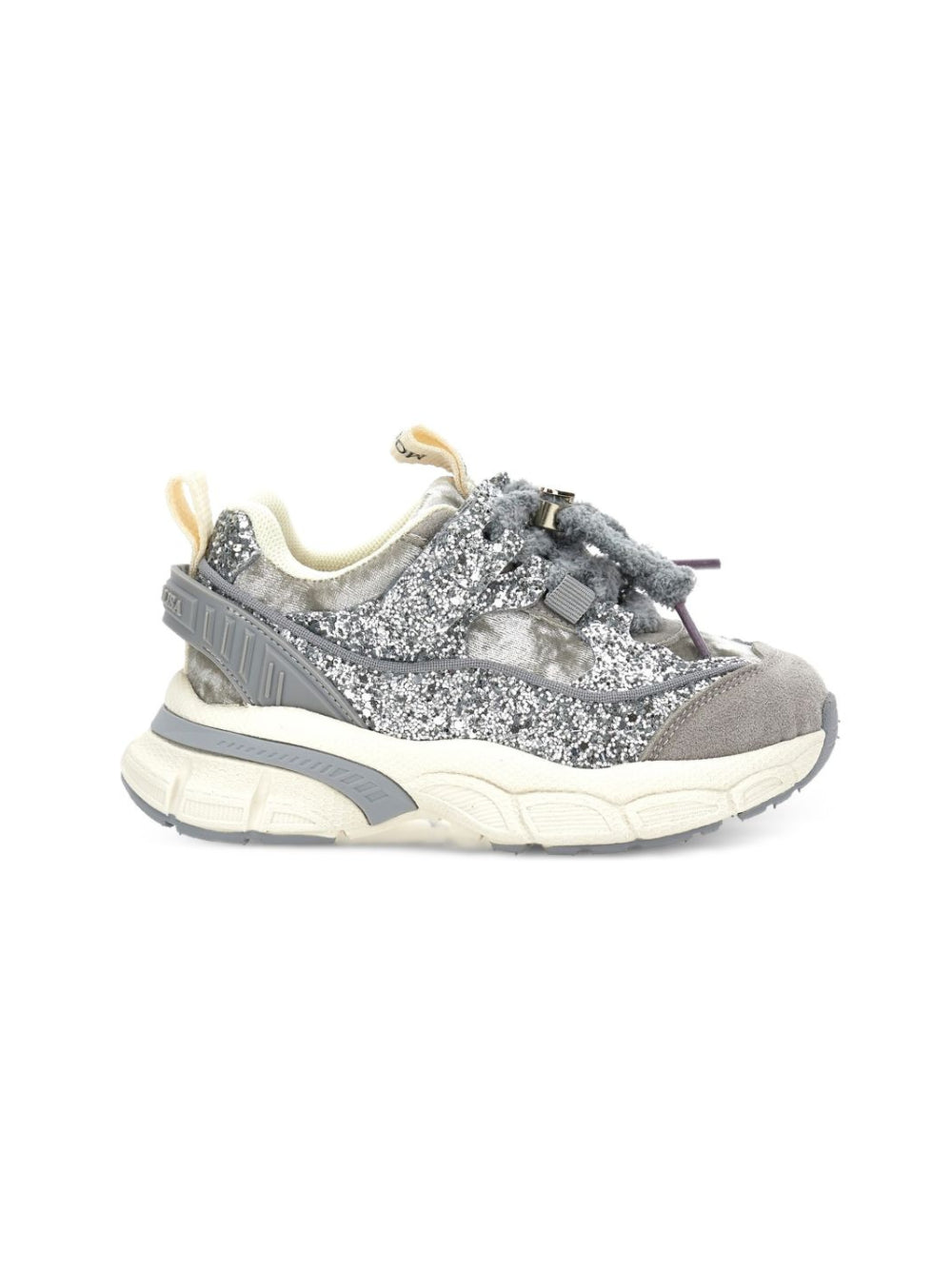 Sneakers per bambina Monnalisa Kids argento con glitter 8CH006 8773 0032 MONNALISA KIDS 