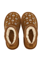 Stivaletti per bambina Monnalisa Kids marrone con decorazione 8CH009 8775 0003 MONNALISA KIDS 